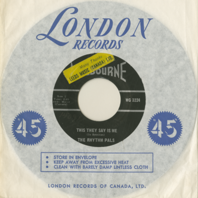 This They Say Is Me / Iron Town