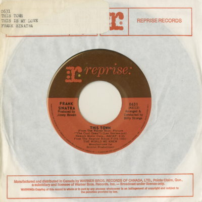 This Town / This Is My Love