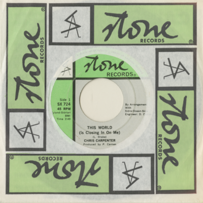 This World Is Closing In On Me / Waterfalls (1967)