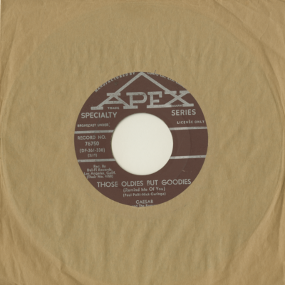 Those Oldies But Goodies / She Don't Wanna Dance