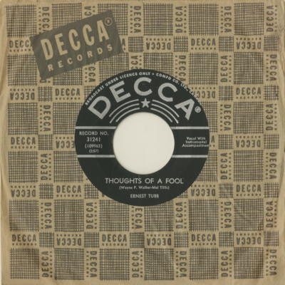 Thoughts Of A Fool / Don't Just Stand There