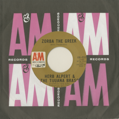 Zorba The Greek / Tijuana Taxi