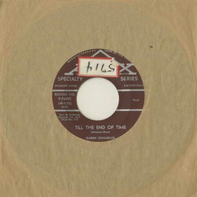 Till The End Of Time / Belong To Me