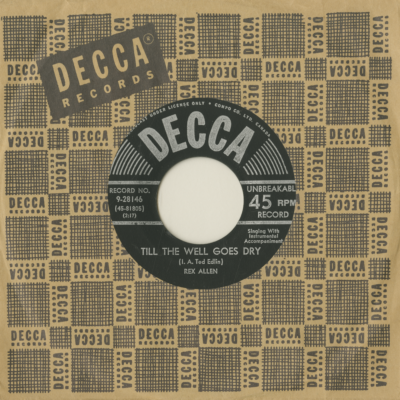 Till The Well Goes Dry / Rack Up The Balls Boys