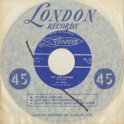 Time Can Change / A Girl Needs To Love And Be Loved (1962)