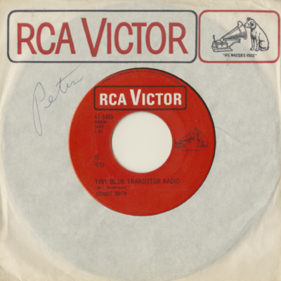 Tiny Blue Transistor Radio / Then And Only Then