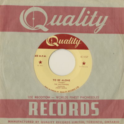 To Be Alone / Love Walked In