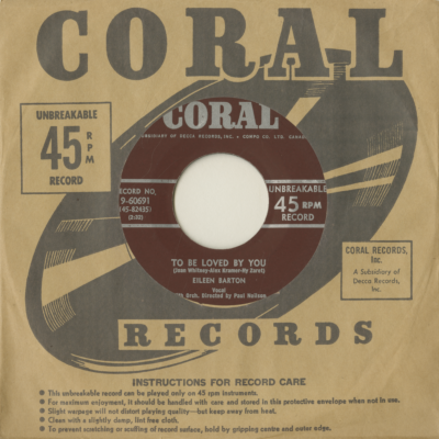 To Be Loved By You / Wrong (1952)