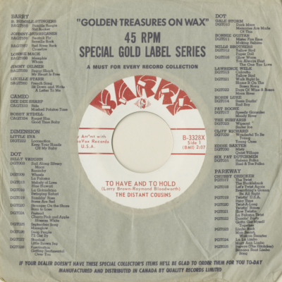 To Have And To Hold / Let It Ring (1965)