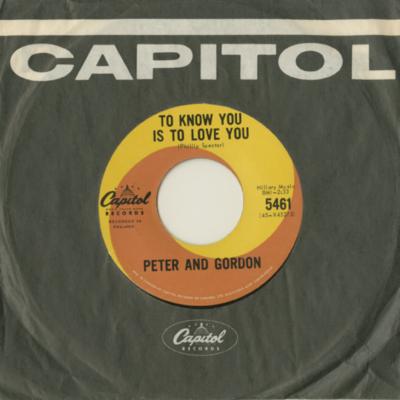 To Know You Is To Love You / I Told You So