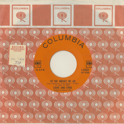 To The Movies We Go / I Can't Stop Talking About You