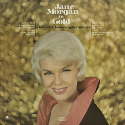 Jane Morgan In Gold Today's Hits ... Tomorrow's Golden Favorites