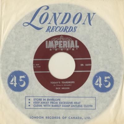 Today's Teardrops / Thank You Darling