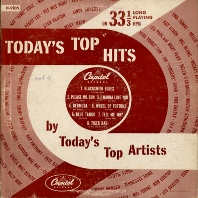Today's Top Hits By Today's Top Artists (1952)