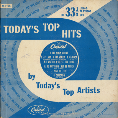 Today's Top Hits By Today's Top Artists (1952)