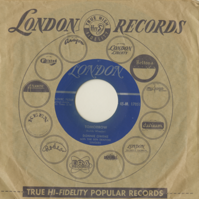 Tomorrow / Out Of My Heart (1959)