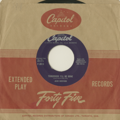 Tomorrow I'll Be Gone / If You Can Walk Away (1957)