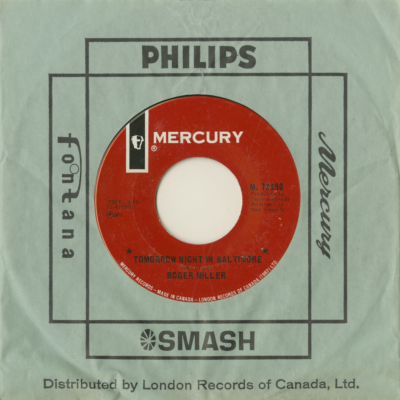 Tomorrow Night In Baltimore / A Million Years Or So