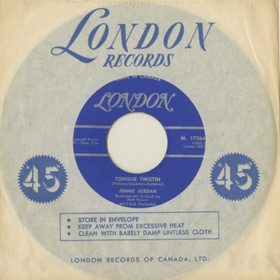 Tongue Twistin / Baby We're Through (1962)