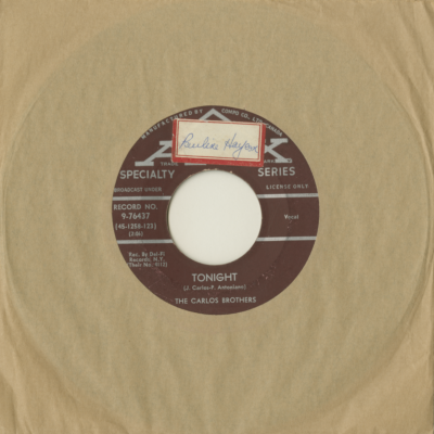 Tonight / Come On Lets Dance (1959)