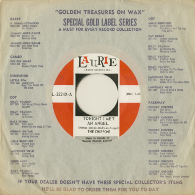 Tonight I Met An Angel / Easy To Love(So Hard To Get)