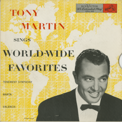 Tony Martin Sings World Wide Favorites (1955)