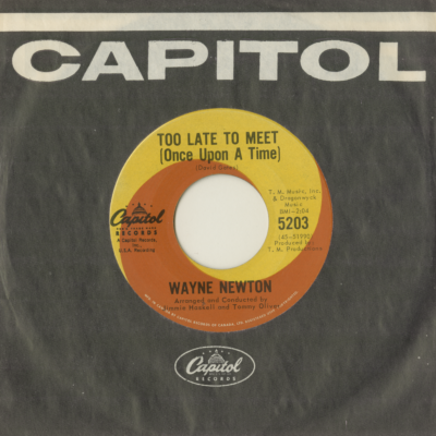 Only You / Too Late To Meet Once Upon A Time