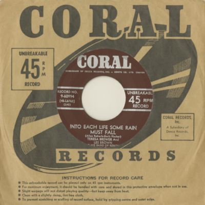 Into Each Life Some Rain Must Fall / Too Much Mustard