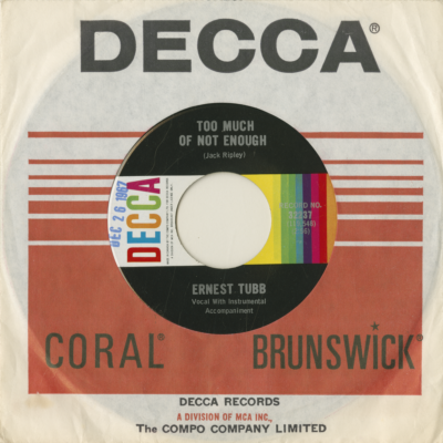 Too Much Of Not Enough / Nothing Is Better Than You