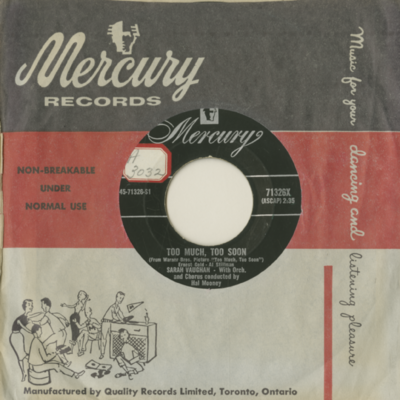 Too Much Too Soon , What's So Bad About It