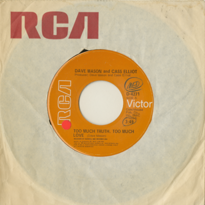 Too Much Truth Too Much Love / Walk To The Point (1971)