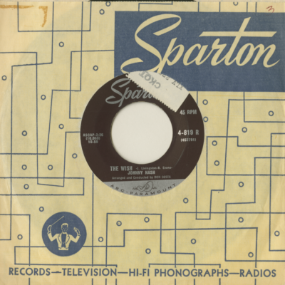 The Wish / Too Proud (1959)