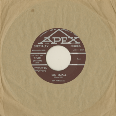 Too Small / Save A Little Lovin (1958)