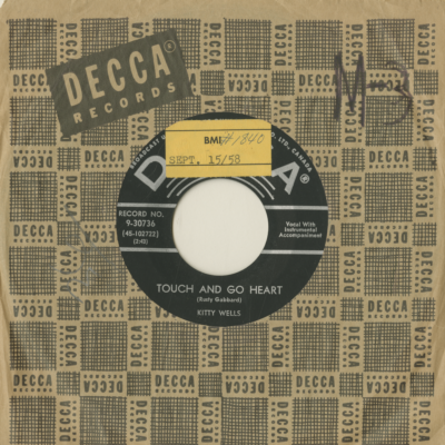 Touch And Go Heart / He's Lost His Love For Me