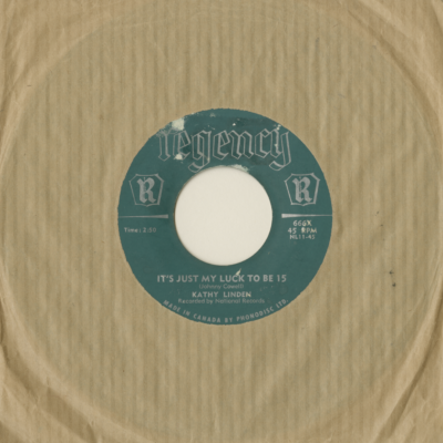 Touch Of Love / It's Just My Luck To be 15 (1957)