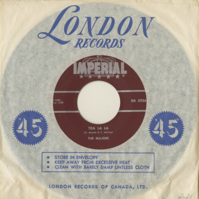 Tra La La / What Have You Been Doin' (1963)