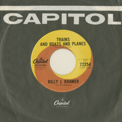 Trains And Boats And Planes / That's The Way I Feel