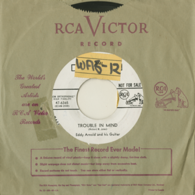 Trouble In Mind / When You Said Goodbye (1955)