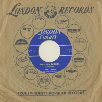 True And Faithful / Don't Be Blue (1961)