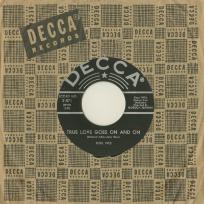 True Love Goes On And On / I Wonder What's Become Of Sally