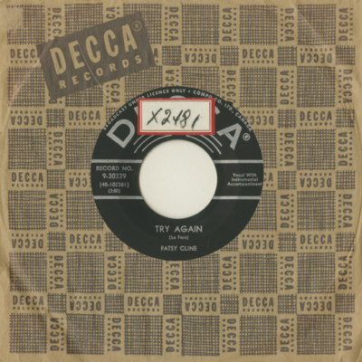 Try Again / Today Tomorrow And Forever