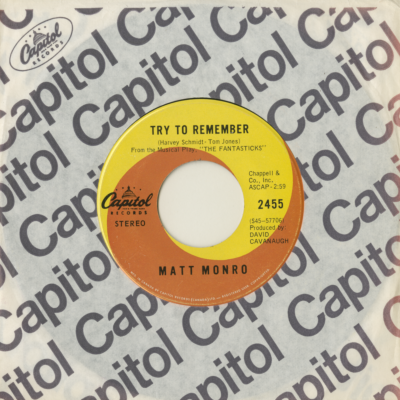 Try To Remember / Love Song