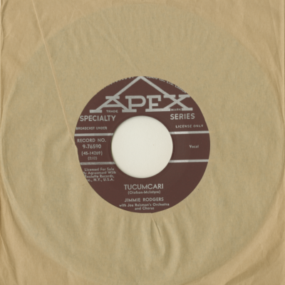 Tucumcari / Night You Became Seventeen