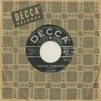 Tumbling Tumbleweeds / Now Is The Hour