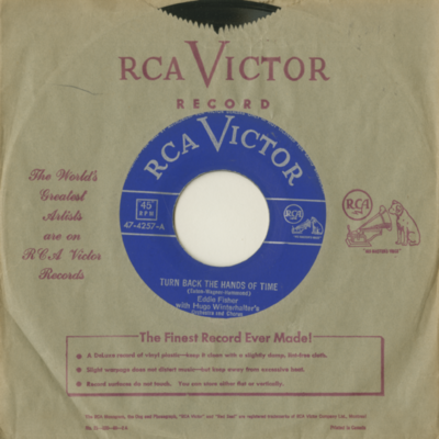 Turn Back The Hands Of Time / I Can't Go On Without You (1951)