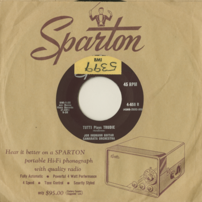 Tutti Plays Trudie / Ridin' West (1958)