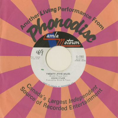 Twenty Five Miles / Love Is My Destination (1969)