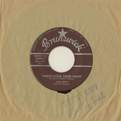 Twenty Four Hour Night / Everytime I'm Kissing You