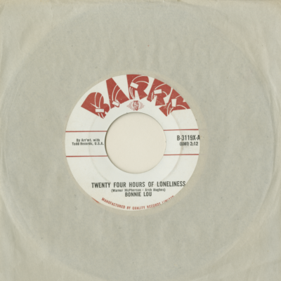 Twenty Four Hours Of Loneliness / Be Tender