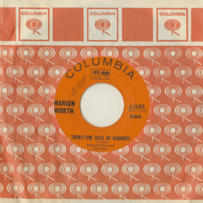 Twenty One Days Of Darkness / I Will Not Blow Out The Light